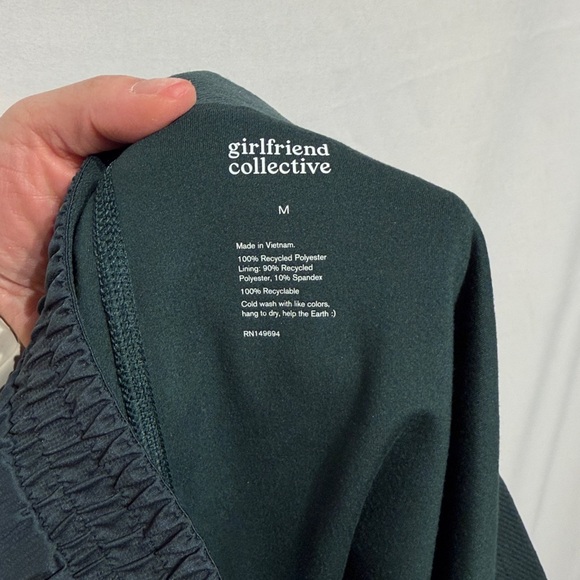 Girlfriend Collective Trail Shorts Moss Size Medium - Picture 7 of 7